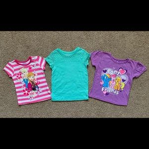 Girls Shirt Bundle Size 5T